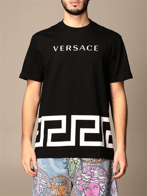 versace t shirt grey|versace t shirt men price.